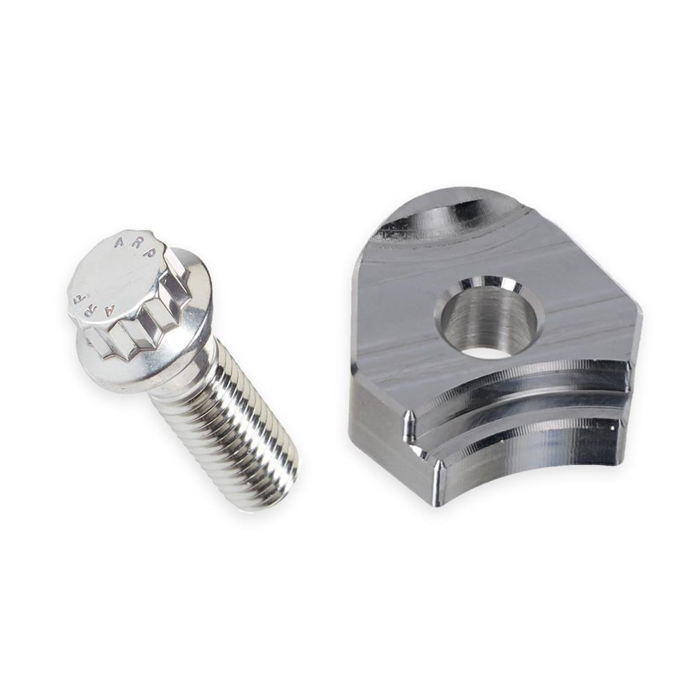 SVE Bronco Distributor Hold Down w/ Stainless Bolt - Billet Aluminum (92-96) 5.0/5.8