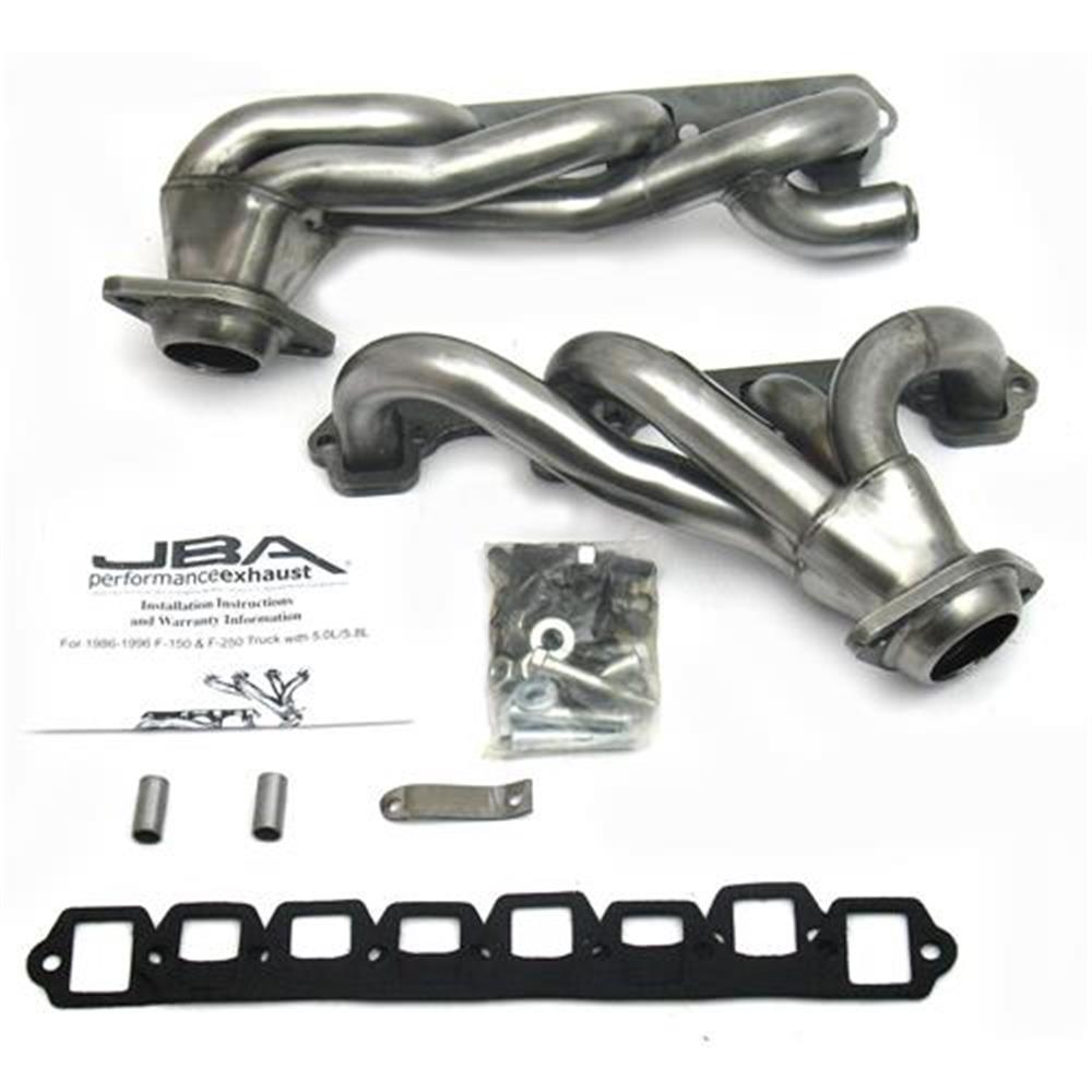1992-1996 Bronco JBA 1-5/8" Cat4ward Shorty Headers - Stainless Steel