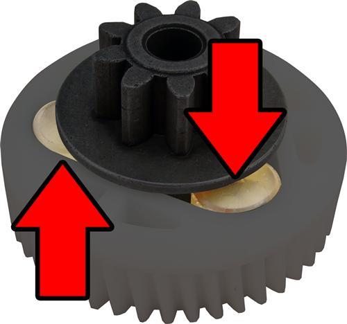 1992-1996 Bronco Window Motor Gear Bushing Set