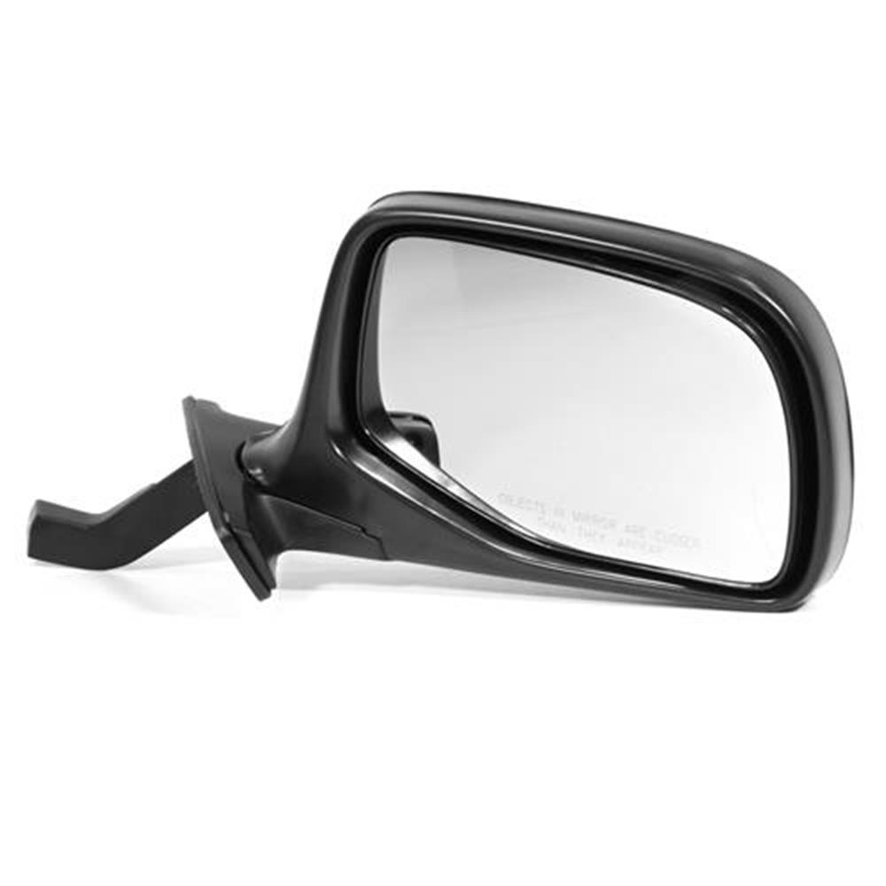 Chrome Manual Side Mirror For 92-97 Ford Bronco F150 F250 - Left Side OE Style