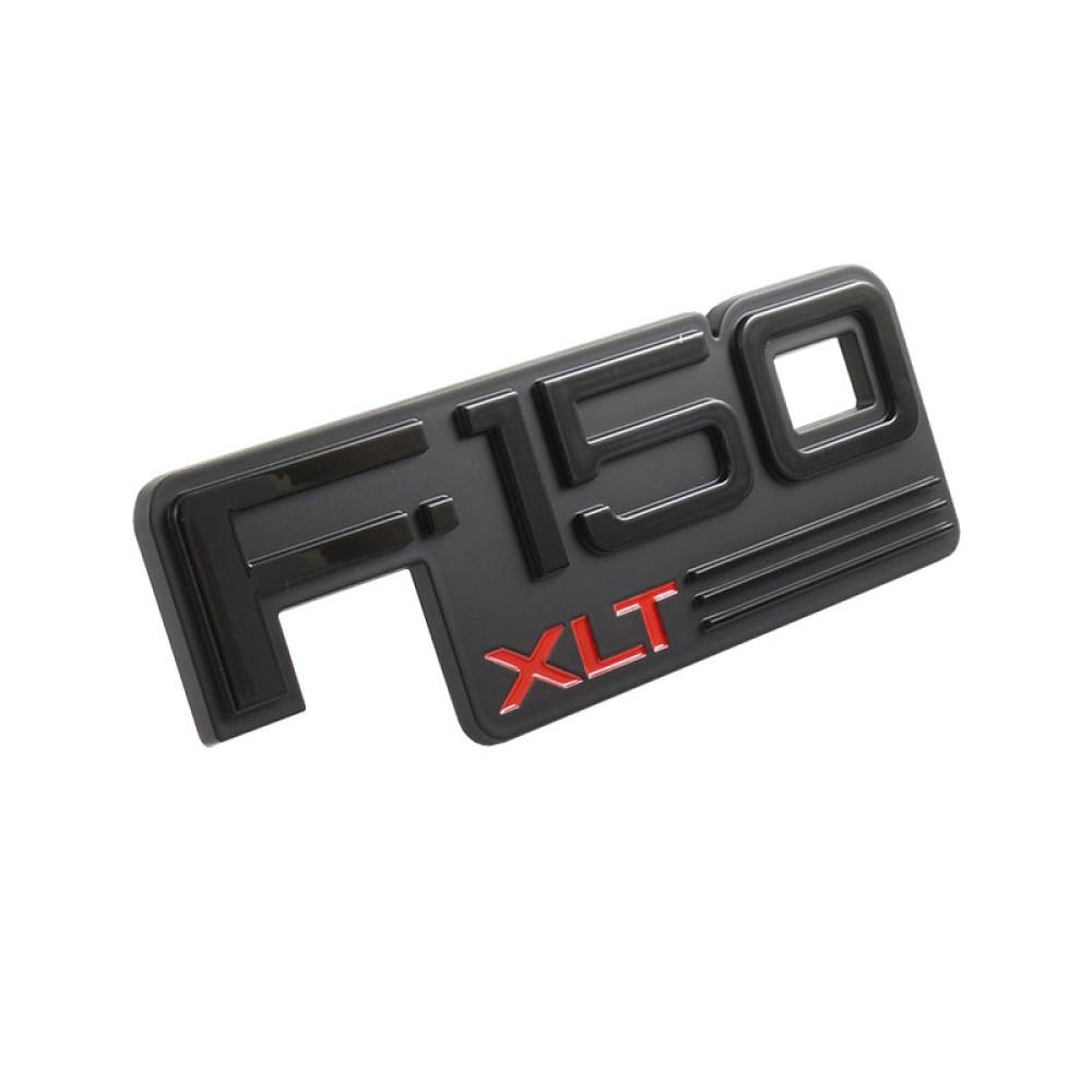 1993-95 F-150 SVT Lightning F-150 XLT Fender Emblem  - Black