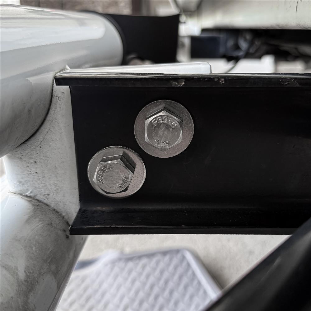 1993-95 F-150 SVT Lightning Rear Bumper Hardware