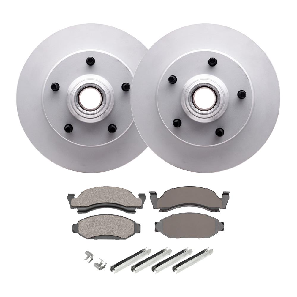 1993 F-150 SVT Lightning Front Brake Rotor & Pad Kit