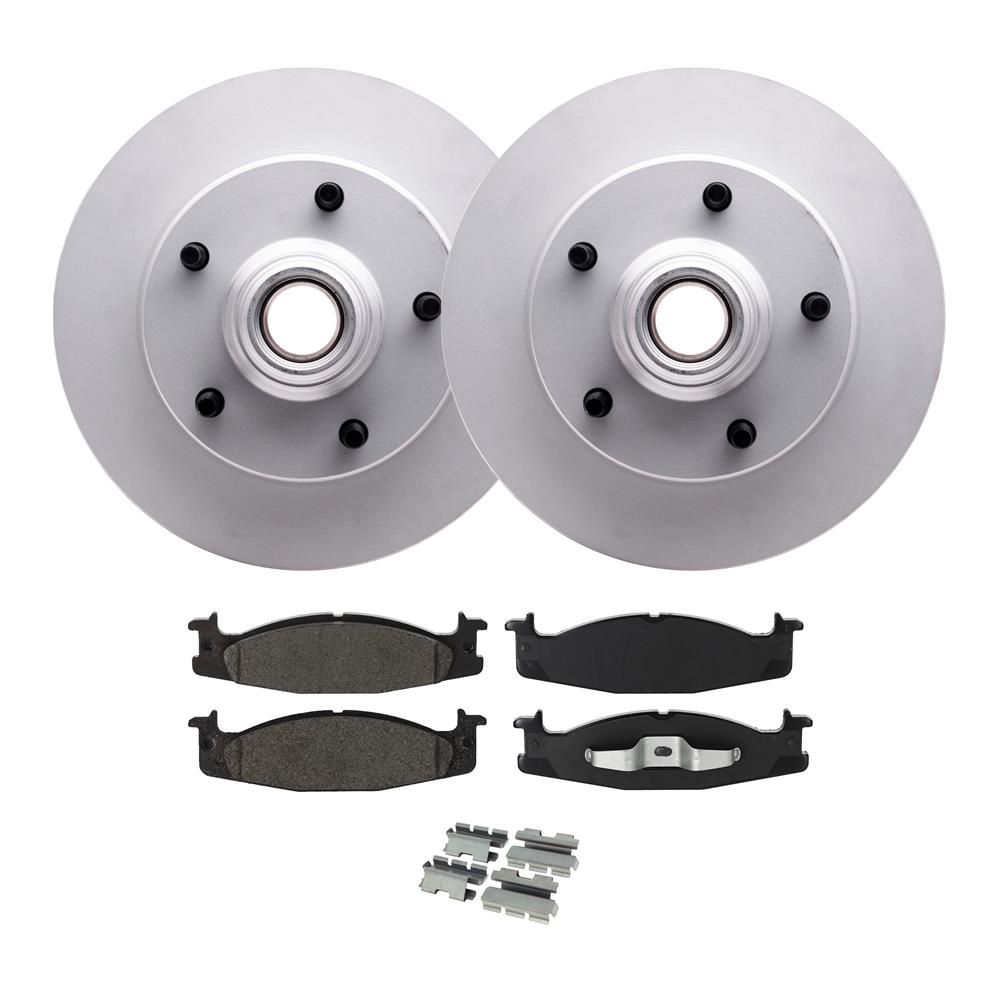 1994-95 F-150 SVT Lightning Front Brake Rotor & Pad Kit