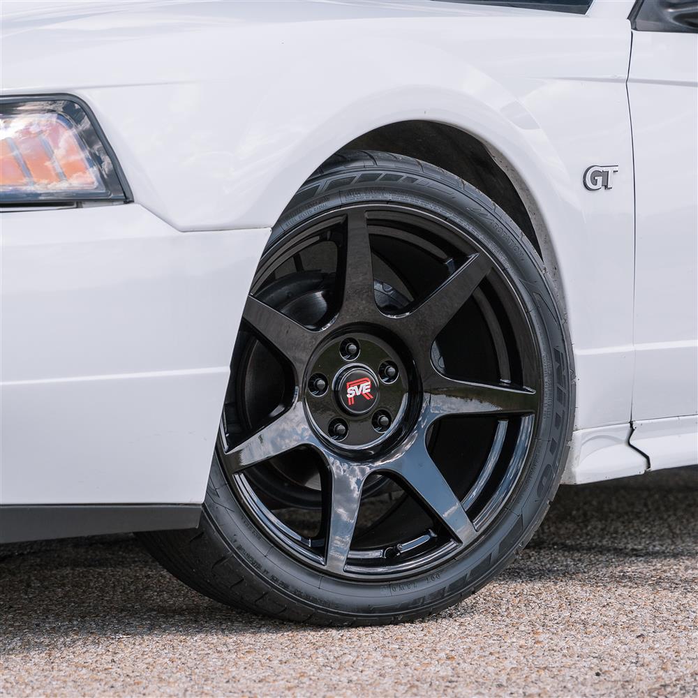 1994-04 Mustang SVE R350 Wheel - 18x9  - Gloss Black