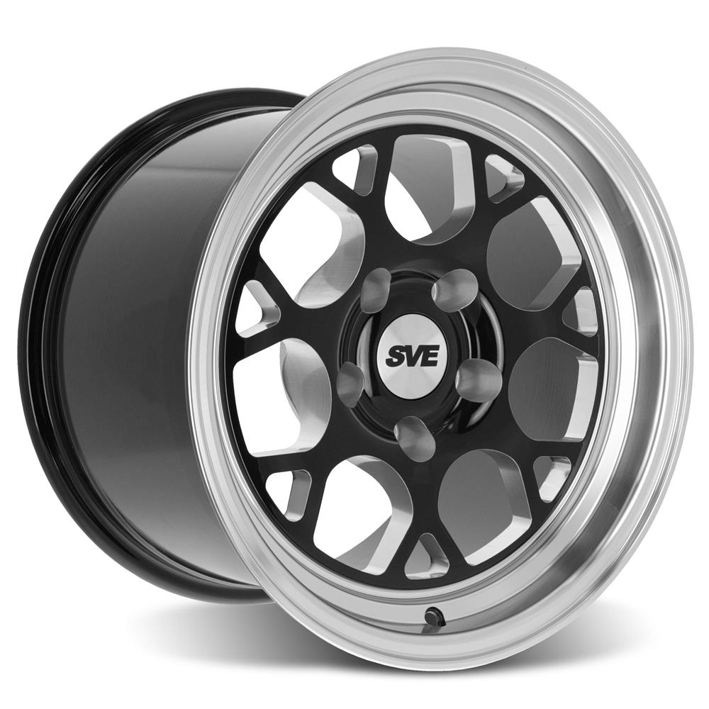Mustang SVE Drag Comp Wheel - 15x10 - Gloss Black | 94-04