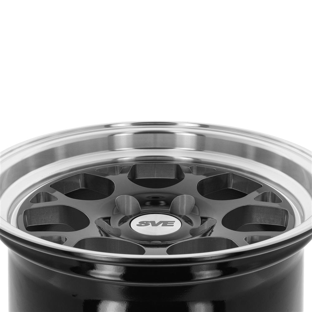 Mustang SVE Drag Comp Wheel - 15x10 - Gloss Black | 94-04