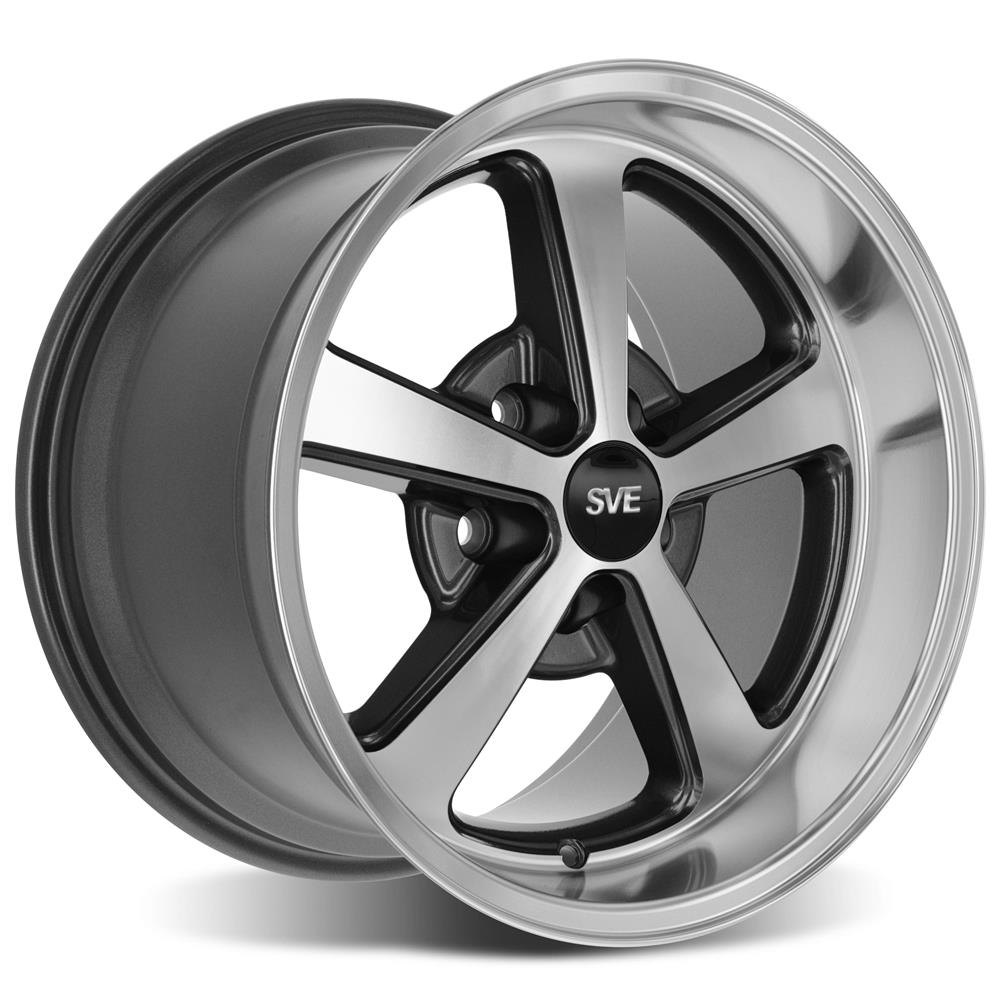 Mustang SVE Mach 1 Style Wheel & Nitto Tire Kit - 17x9/10.5 | 94-04