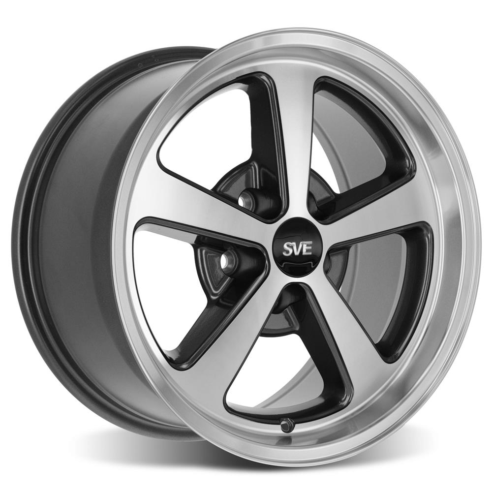 Mustang SVE Mach 1 Style Wheel & Nitto Tire Kit - 17x9 | 94-04