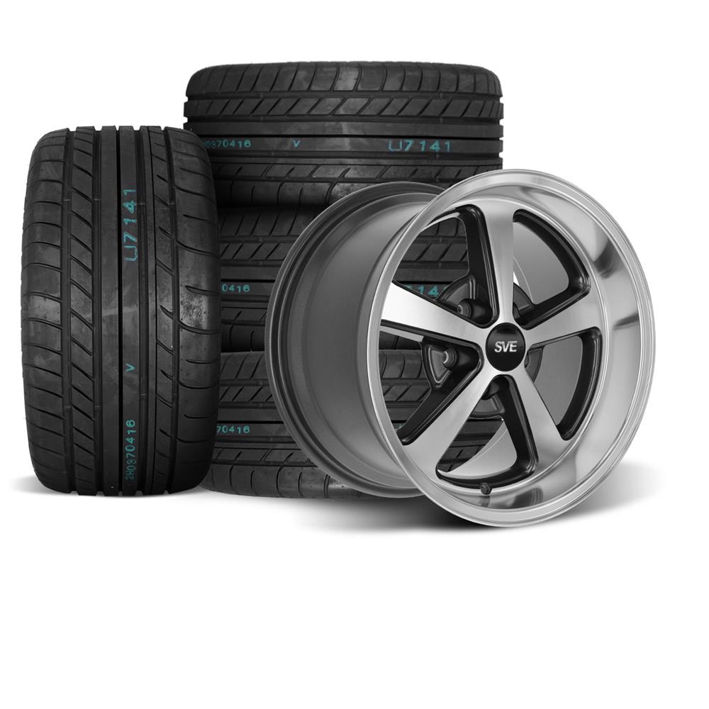 Mustang SVE Mach 1 Style Wheel & M/T Tire Kit - 17x9/10.5 Mustang SVE Mach 1 Style Wheel & M/T Tire Kit - 17x9/10.5