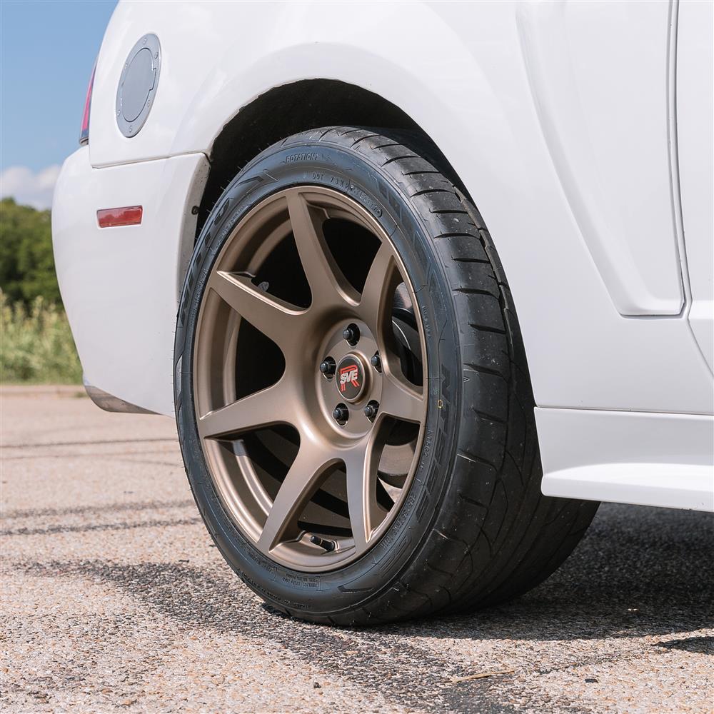 1994-04 Mustang SVE R350 Wheel & Sumitomo Tire Kit - 18x9/10  - Satin Bronze