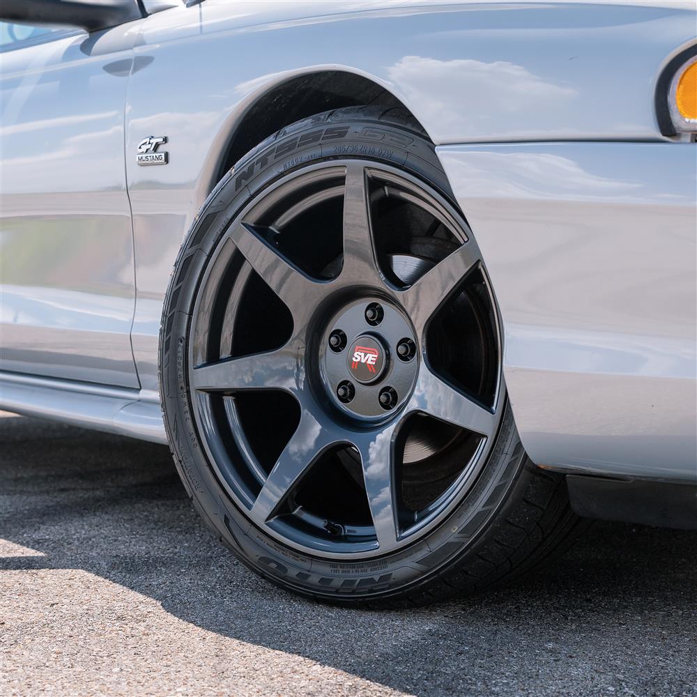1994-04 Mustang SVE R350 Wheel Kit - 18x9/10  - Liquid Graphite