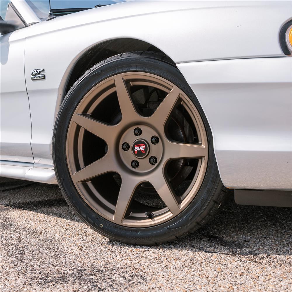 1994-04 Mustang SVE R350 Wheel & Sumitomo Tire Kit - 18x9/10  - Satin Bronze