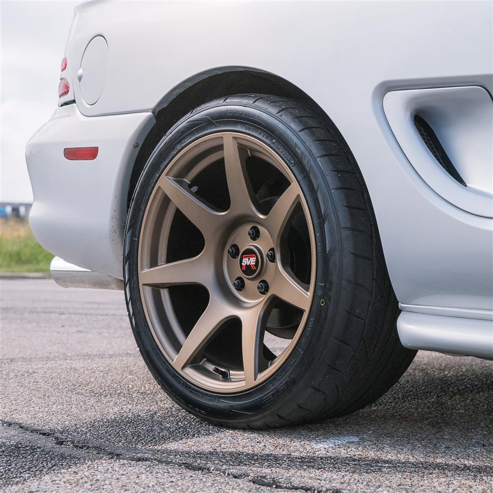 1994-04 Mustang SVE R350 Wheel & Sumitomo Tire Kit - 18x9/10  - Satin Bronze