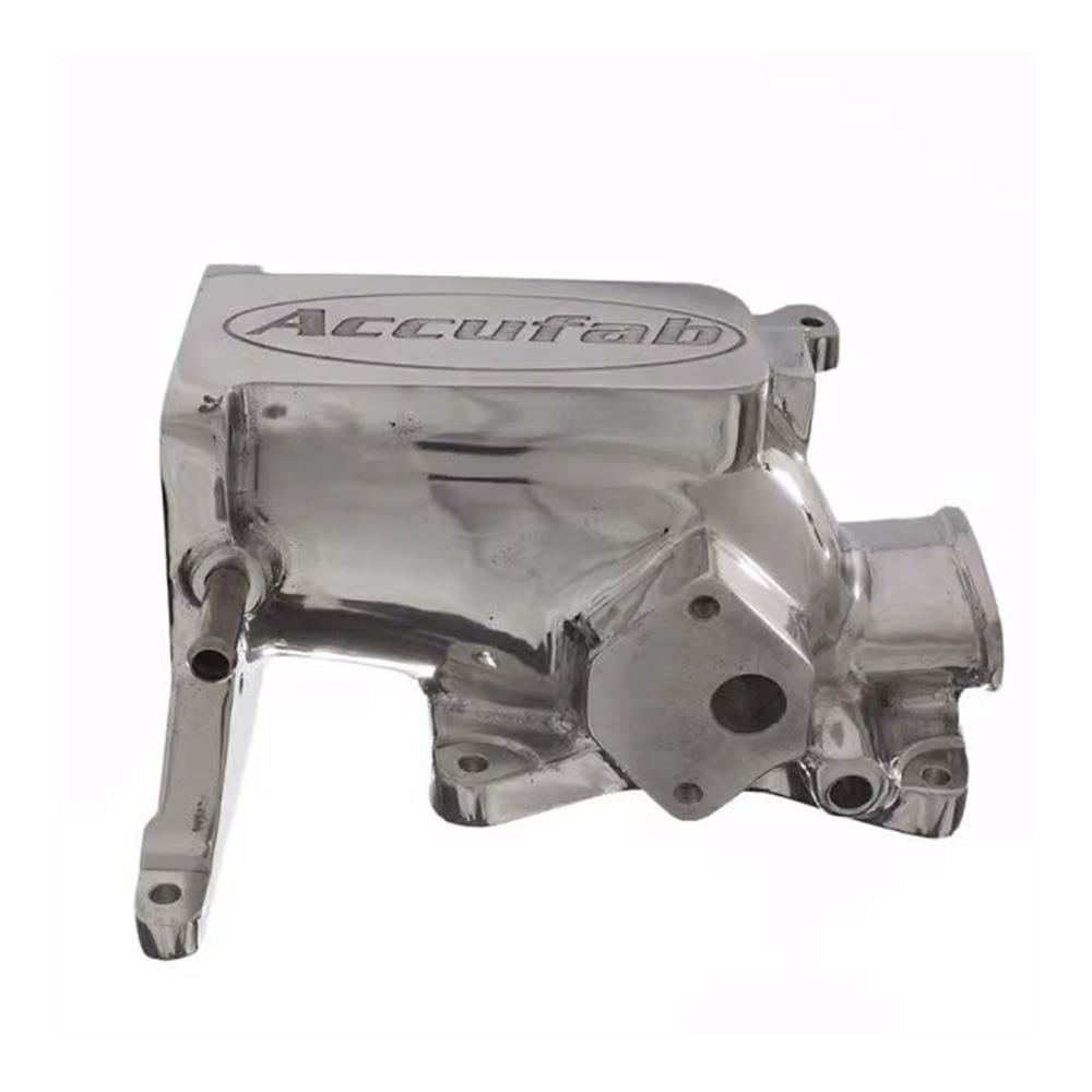 Accufab Mustang Intake Plenum - 75mm - Polished (96-04) Gt