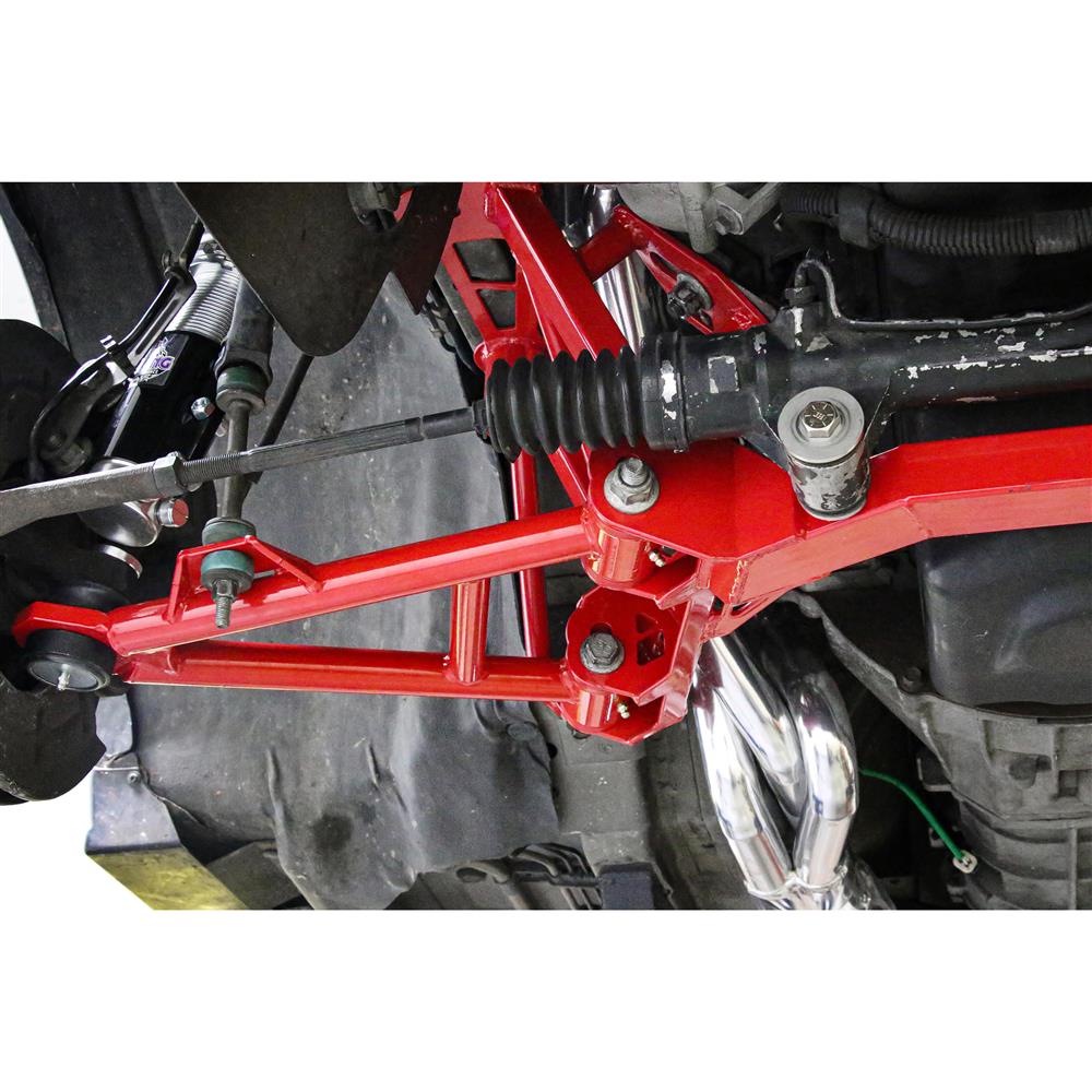 1994-04 Mustang BMR Premium Tubular K-Member Kit - Coilovers - Modular  - Black