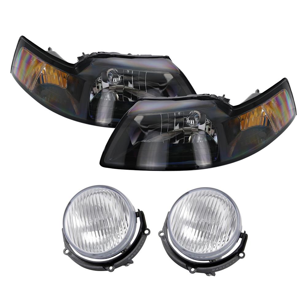 2001 Mustang Headlight & Fog Light Kit Cobra