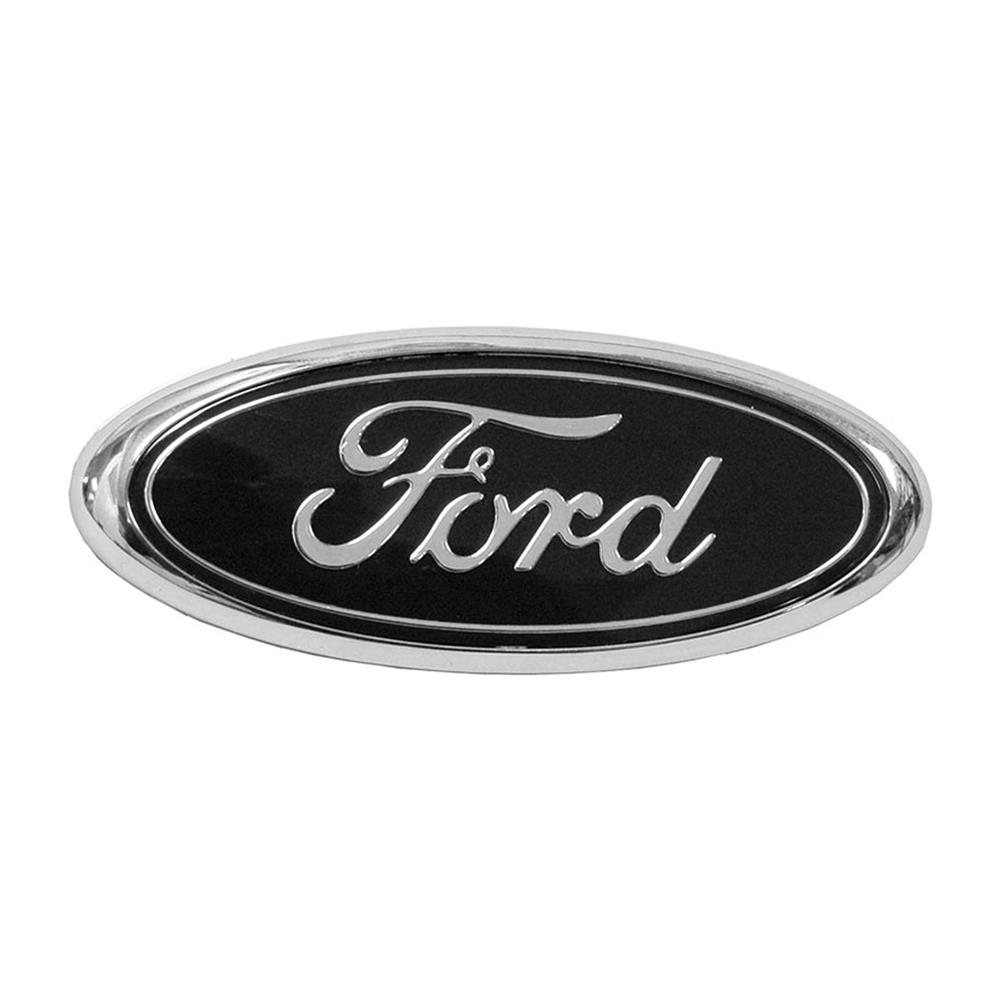1999-04 F-150 SVT Lightning Ford Oval Grille Emblem  - Black