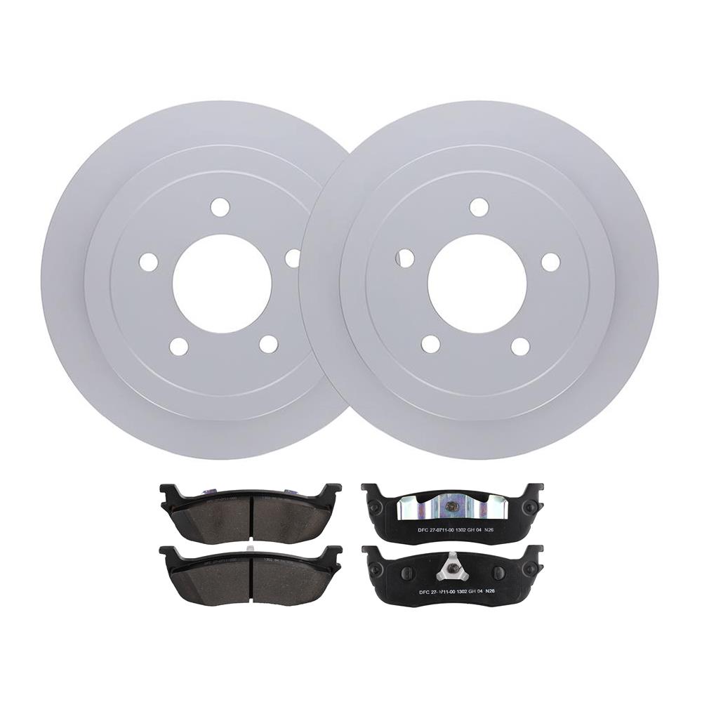 1999-04 F-150 SVT Lightning Rear Brake Rotor & Pad Kit