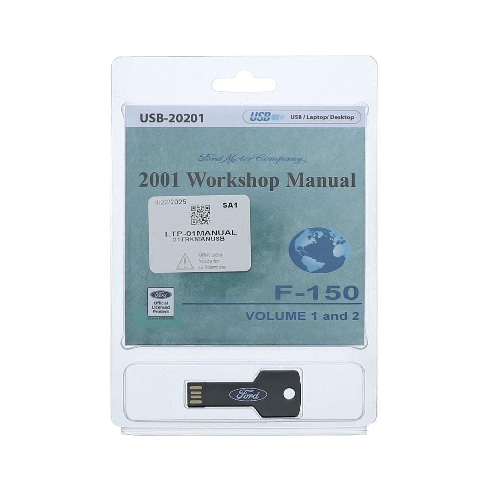2001 F-150 SVT Lightning Complete Workshop Manual - USB