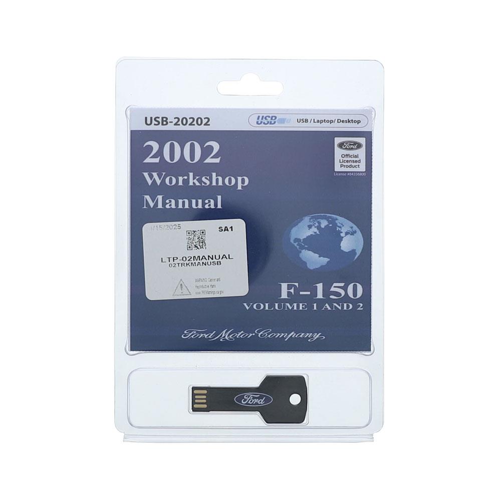 2002 F-150 SVT Lightning Complete Workshop Manual - USB