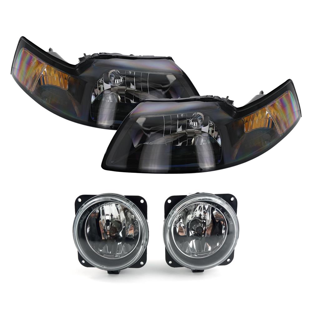 2003-04 Mustang Headlight & Fog Light Kit Cobra