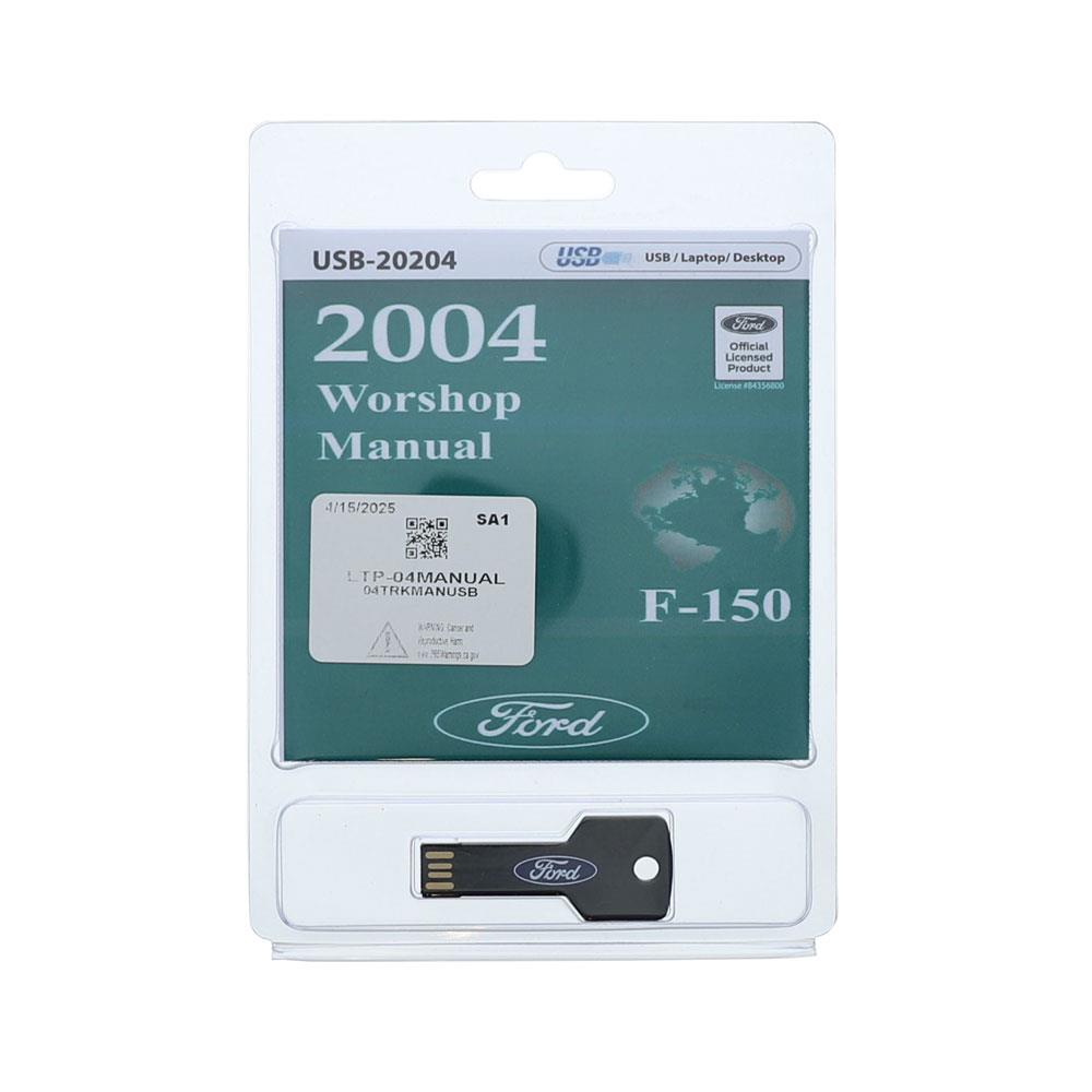 2004 F-150 SVT Lightning Complete Workshop Manual - USB