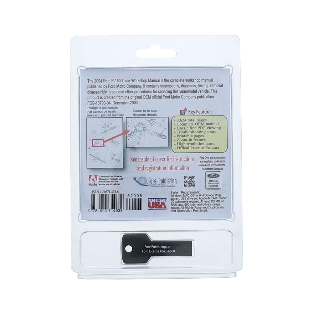 2004 F-150 SVT Lightning Complete Workshop Manual - USB