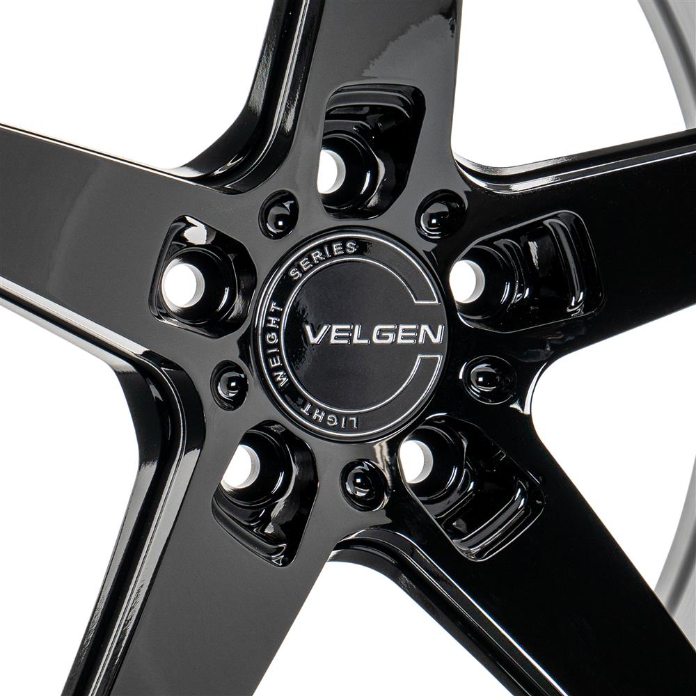 2005-2014 Mustang Velgen Classic5 V2 Wheel Kit - 20X10/11 - Gloss Black