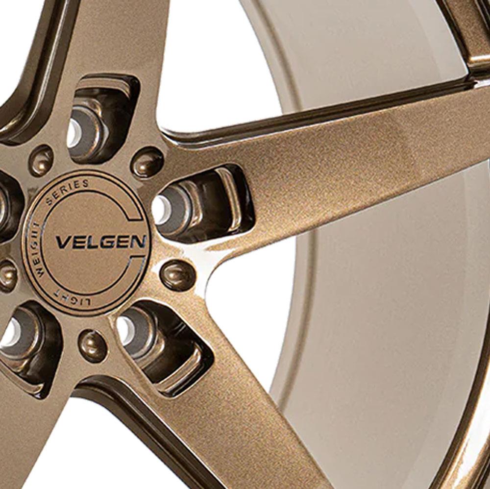 2005-2014 Mustang Velgen Classic5 V2 Wheel Kit - 20X10/11 - Gloss Bronze