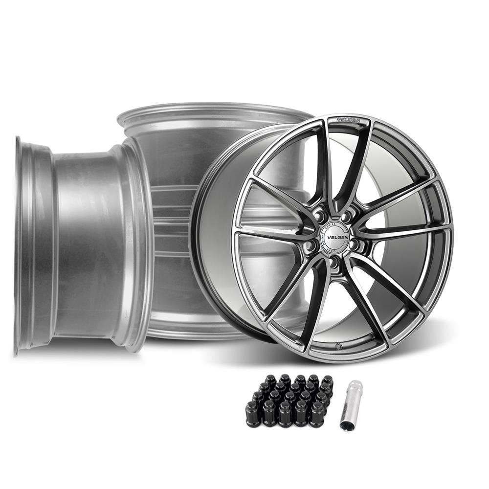 2005-14 Mustang Velgen VF5 Wheel Kit - 20x10/11  - Gunmetal