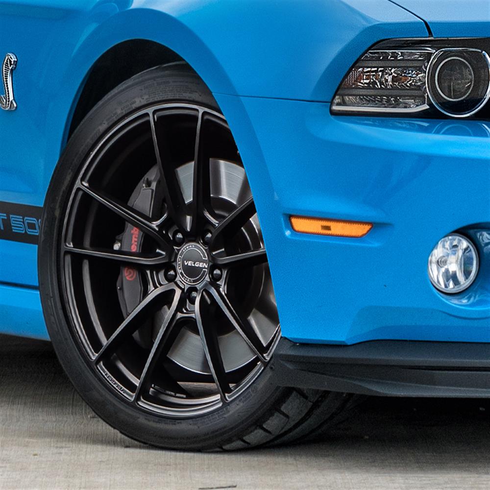 2005-14 Mustang Velgen VF5 Wheel Kit - 20x10/11  - Satin Black