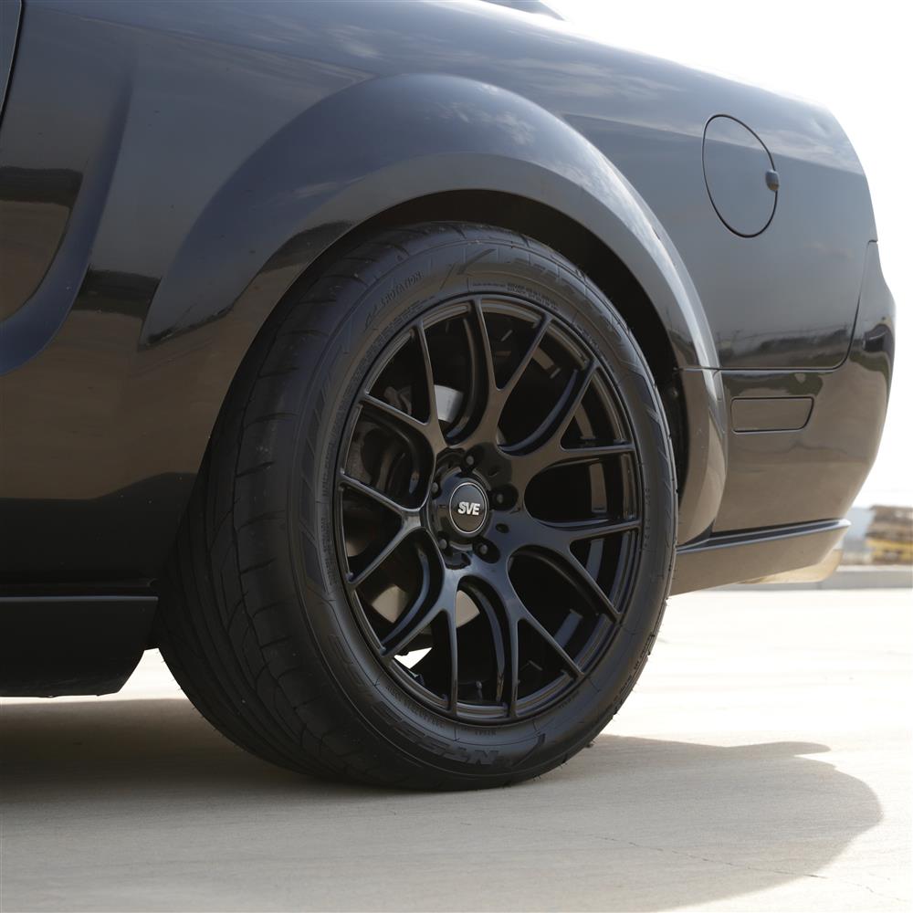 2005-14 Mustang SVE Drift Wheel & Kenda Tire Kit - 18x10  - Gloss Black