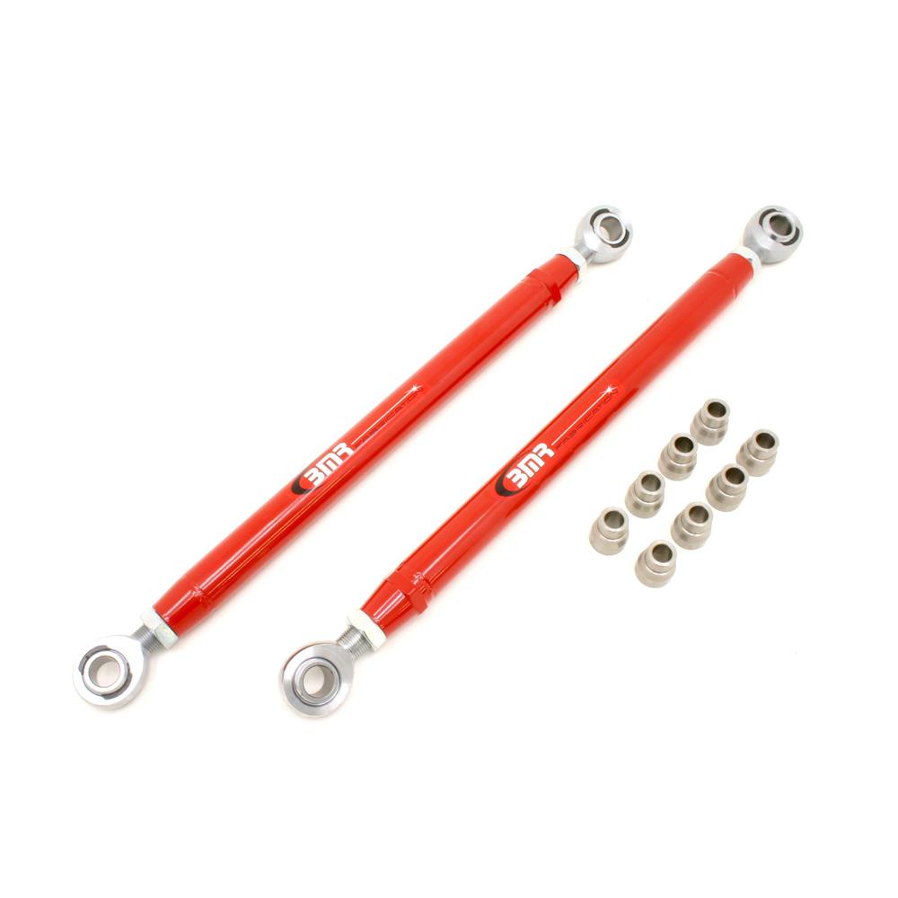 2005-14 Mustang BMR Double Adjustable Lower Control Arms - Spherical  - Red