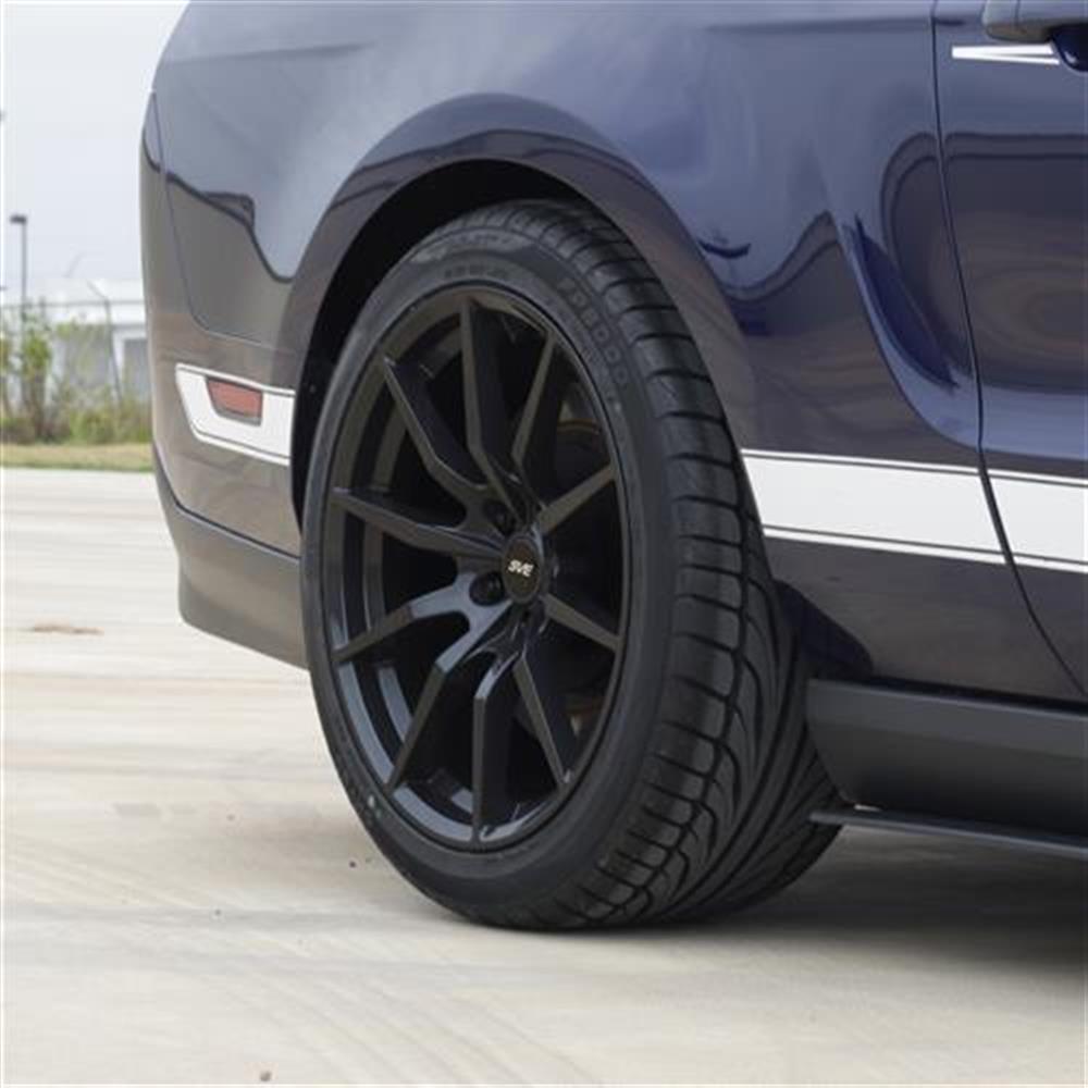 2005-2014 Mustang SVE S350 Wheel & Firestone Tire Kit - 19x10 - Gloss Black
