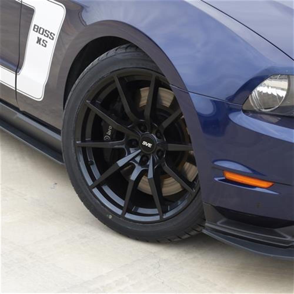 2005-2014 Mustang SVE S350 Wheel & Firestone Tire Kit - 19x10 - Gloss Black