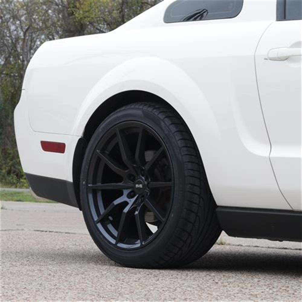 2005-2014 Mustang SVE S350 Wheel & Firestone Tire Kit - 19x10 - Gloss Black