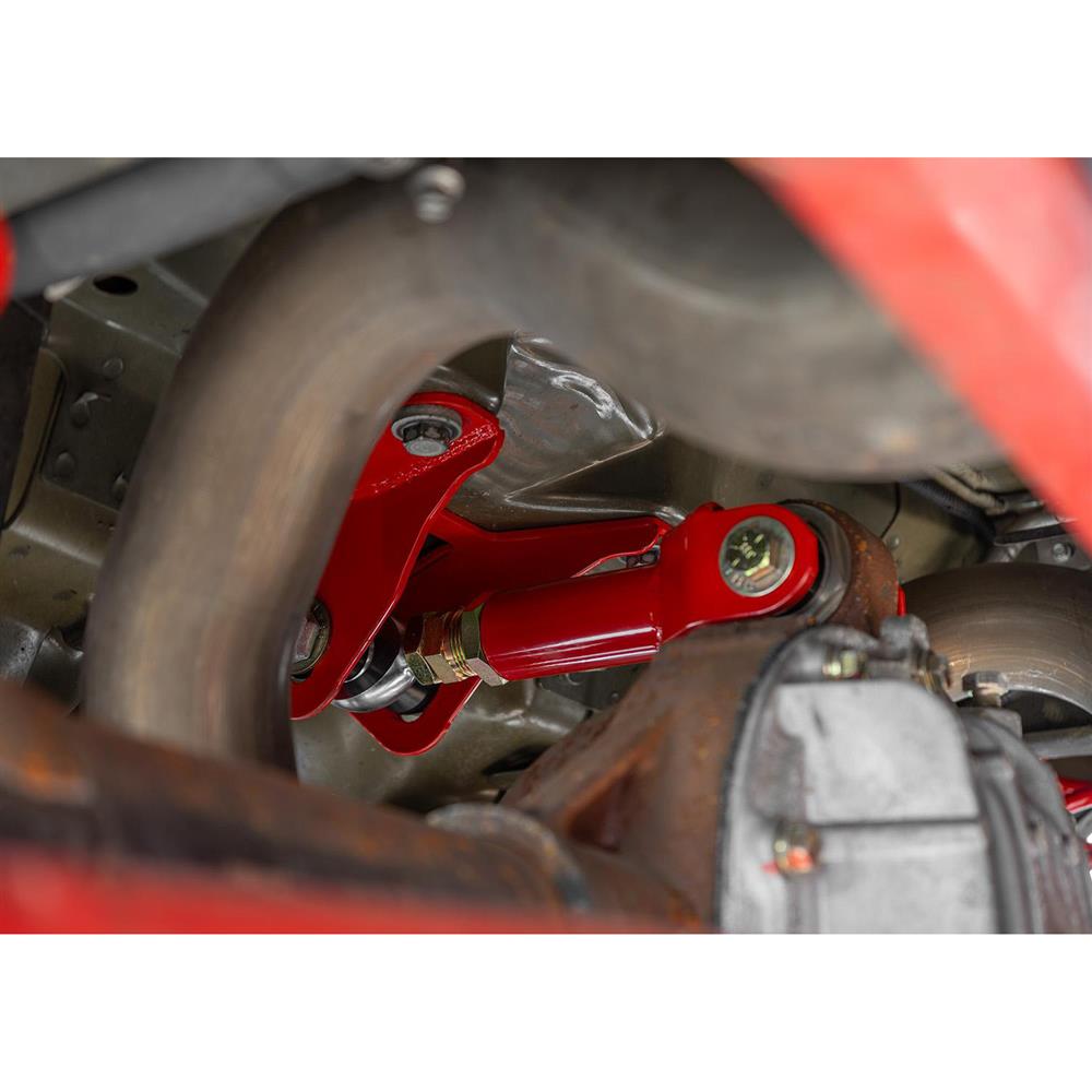 2011-14 Mustang BMR On-Car Adjustable Rear Upper Control Arm - Spherical - Red