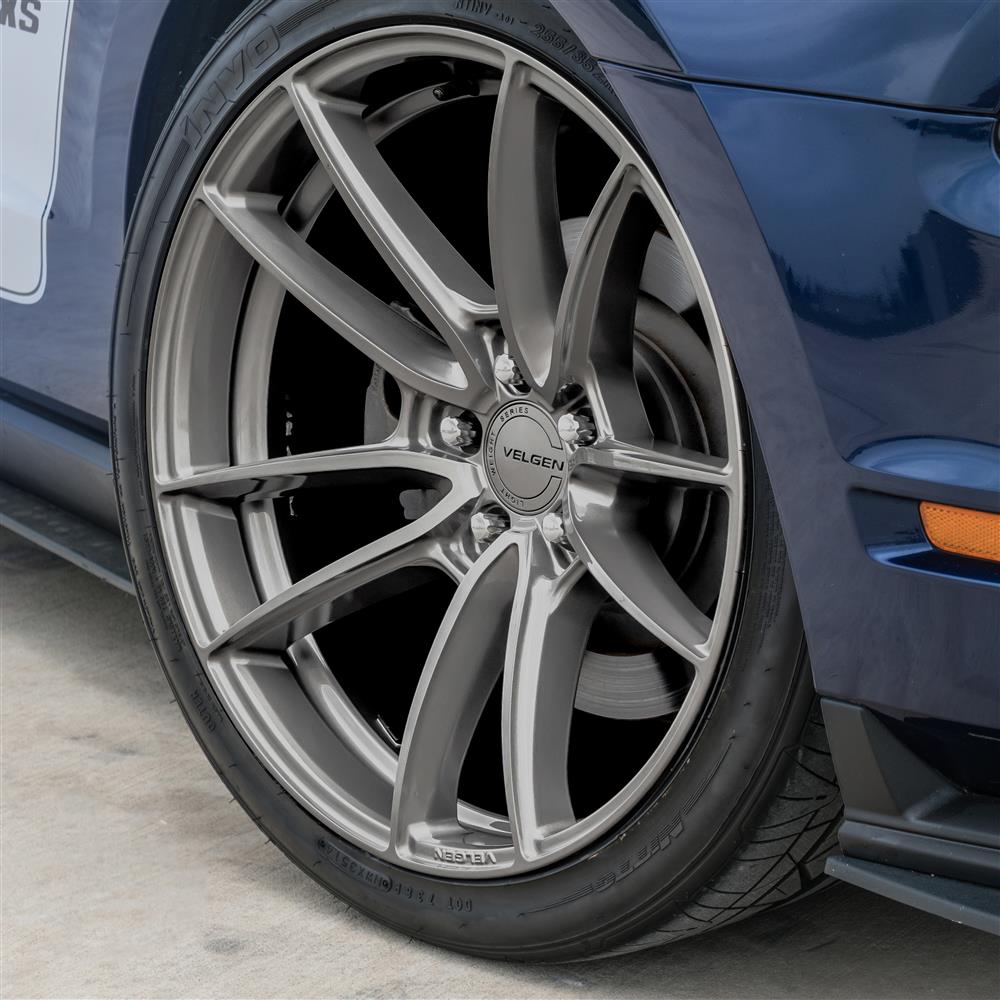 2005-14 Mustang Velgen VF5 Wheel & Nitto Tire Kit - 20x10/11 - Gunmetal