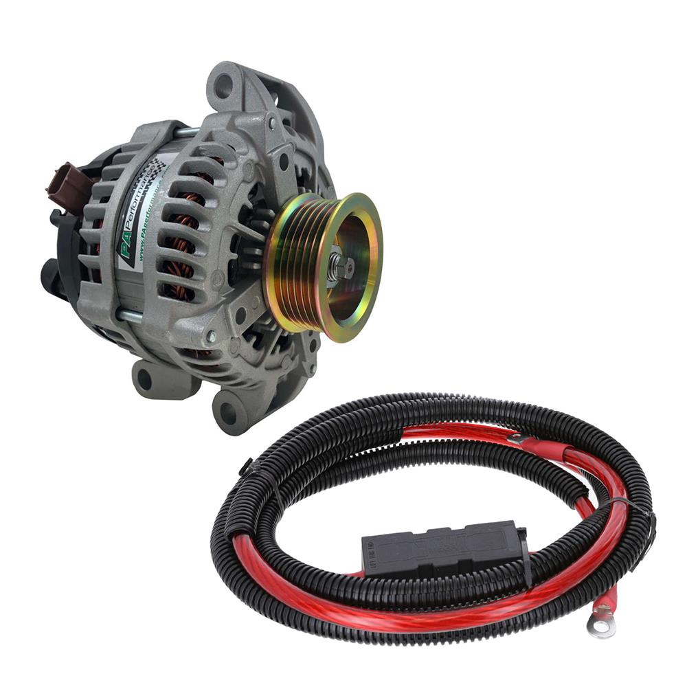 2009-14 Mustang PA Performance 200 Amp Alternator Kit GT500 5.4L/5.8L