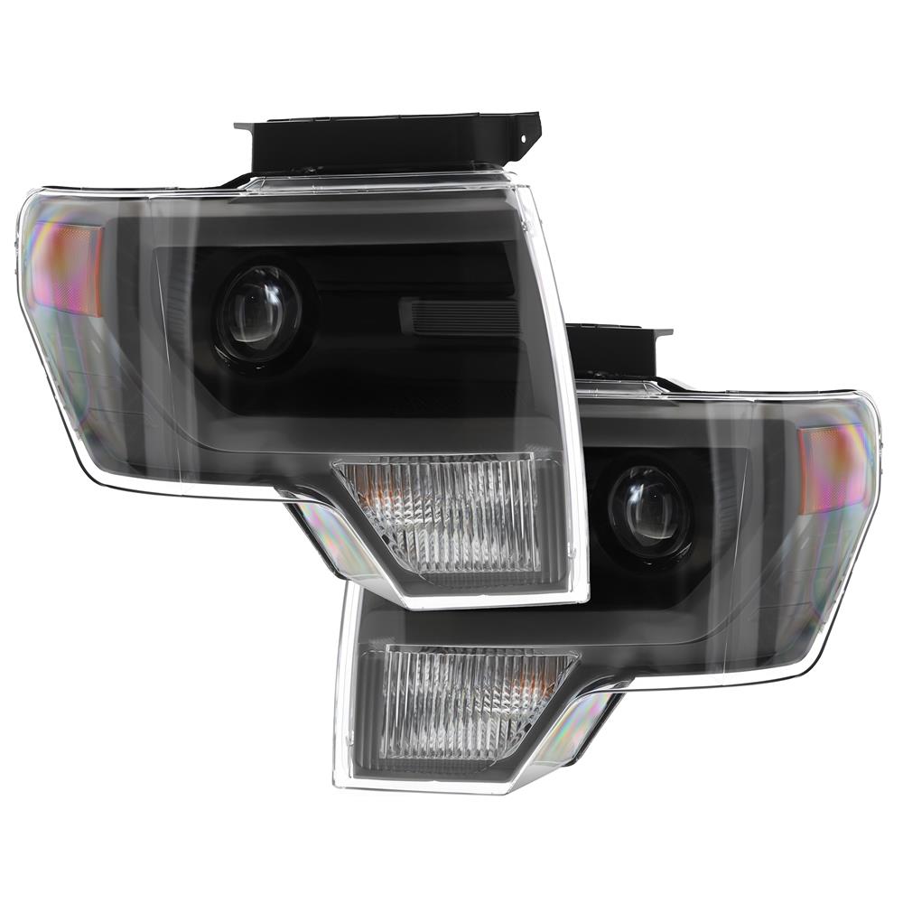 2010-14 F-150 Raptor HID Headlight Conversion Kit with LED Bulbs