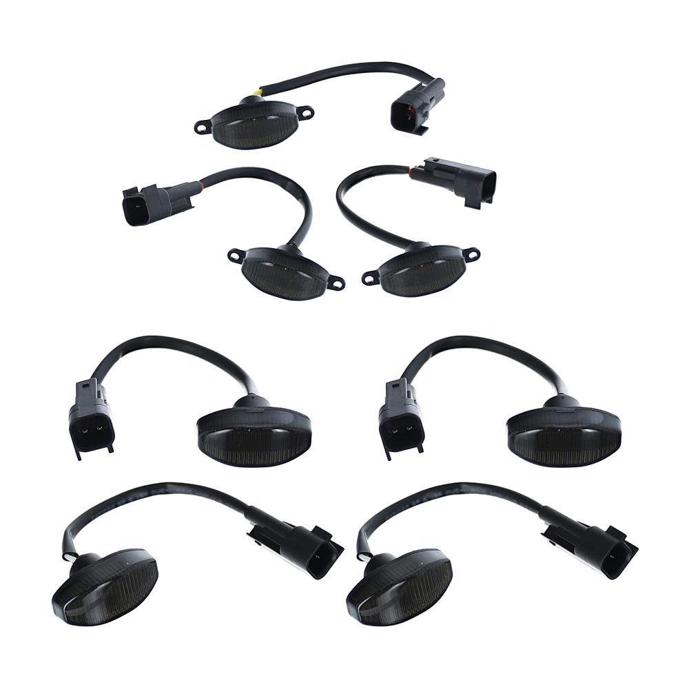 2010-14 F-150 Raptor LED Running Light & Grille Repair Bracket Kit  - Smoked