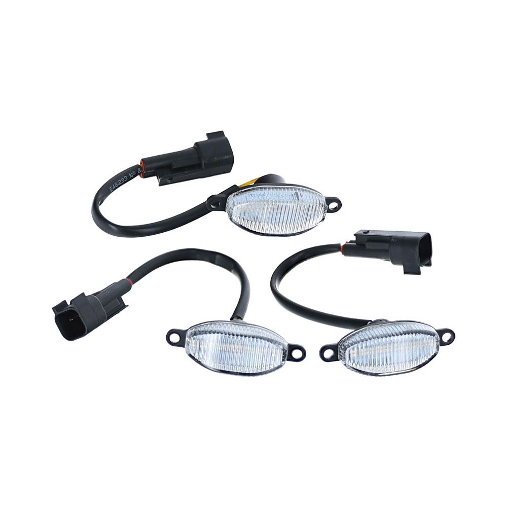 2010-14 F-150 Raptor LED Grille, Fender & Bed Running Light Kit  - Clear