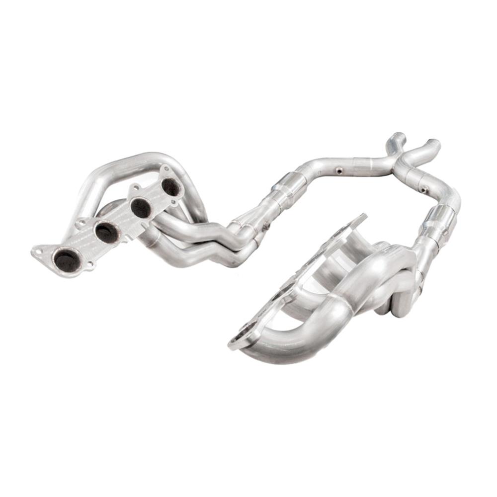 2011-14 Mustang Stainless Power 1-7/8" Long Tube Headers - Catted Extensions 5.0