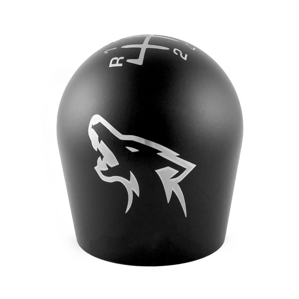 2011-14 Mustang Billetworkz Weighted Shift Knob - Coyote Engraved - Matte Black