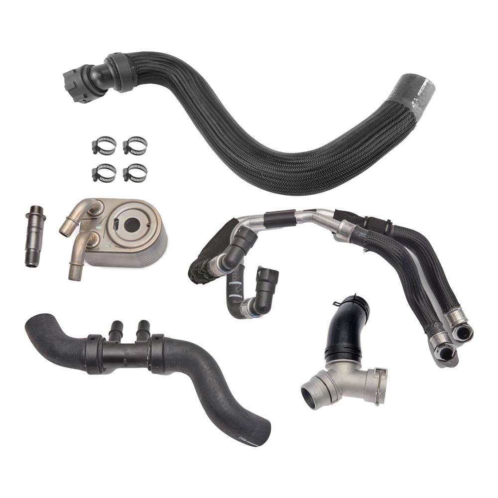 2011-14 Mustang Boss 302 Oil Cooler & Hose Upgrade Kit 5.0