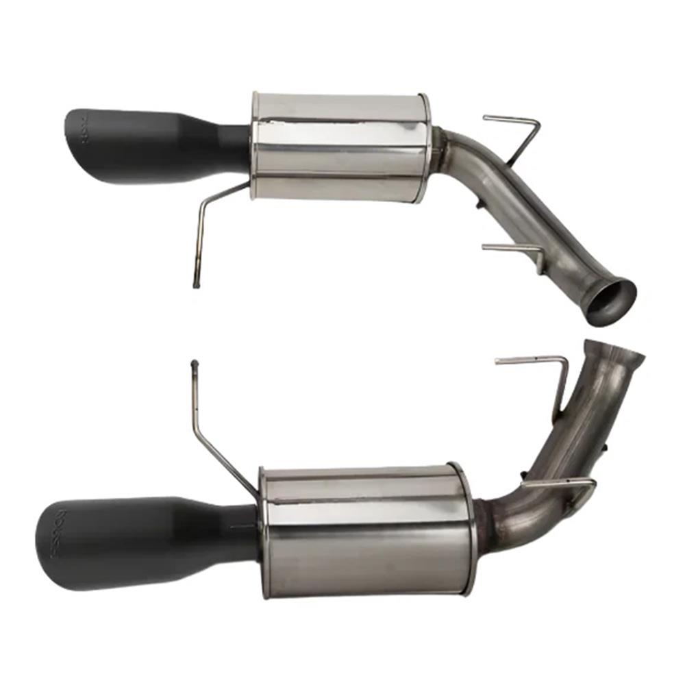2011-14 Mustang Roush Axle Back Exhaust Kit  - Black Tips GT/GT500