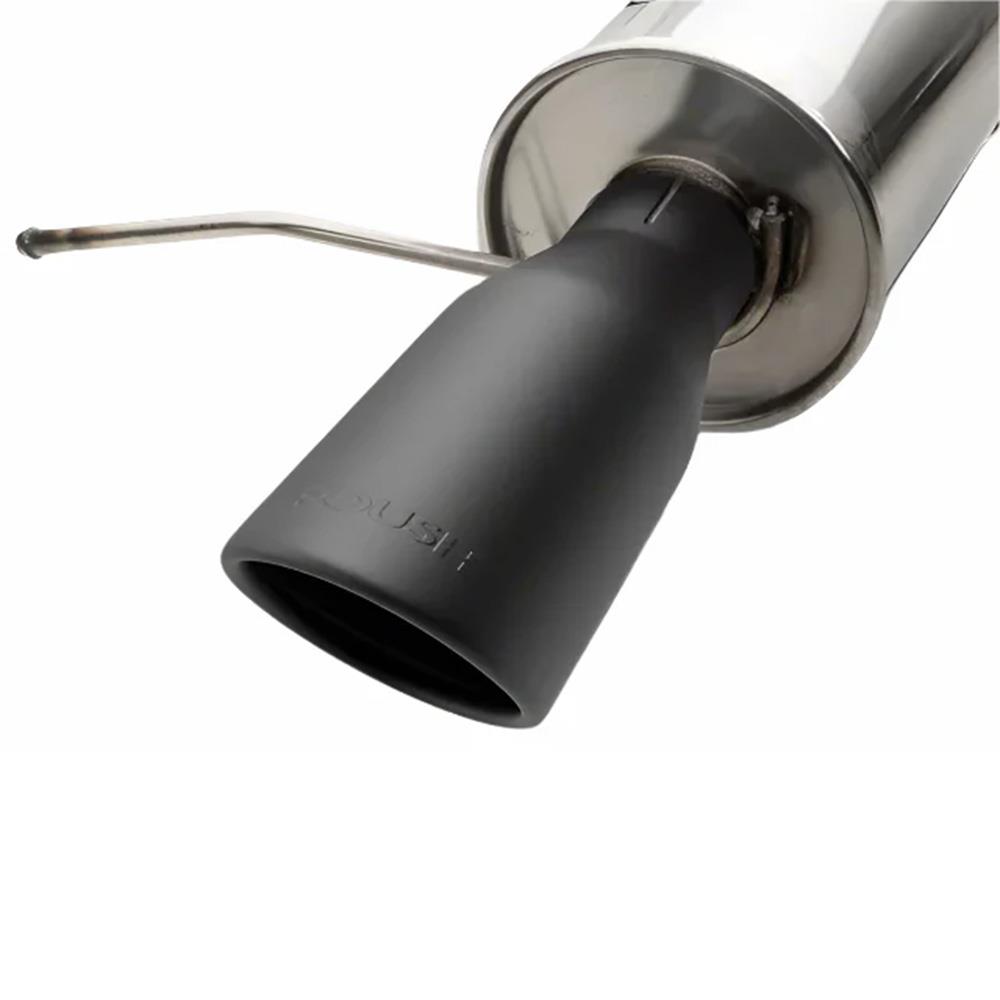 2011-14 Mustang Roush Axle Back Exhaust Kit  - Black Tips GT/GT500