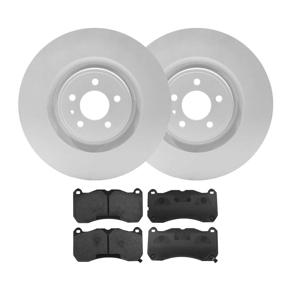 2013-14 Mustang Front Brake Rotor & Pad Kit - 15" GT500