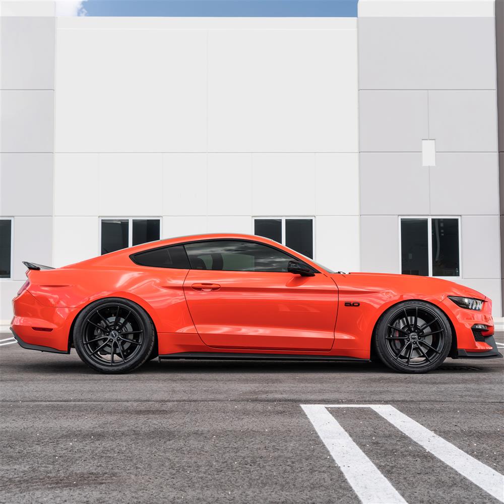 2015-23 Mustang Velgen VF5 Wheel & M/T Tire Kit - 20x10/11 - Satin Black